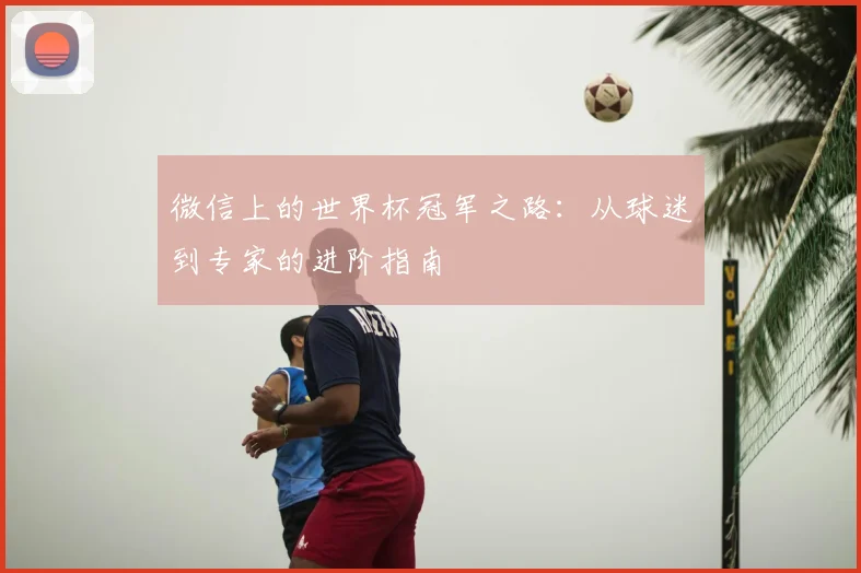 微信上的世界杯冠军之路：从球迷到专家的进阶指南